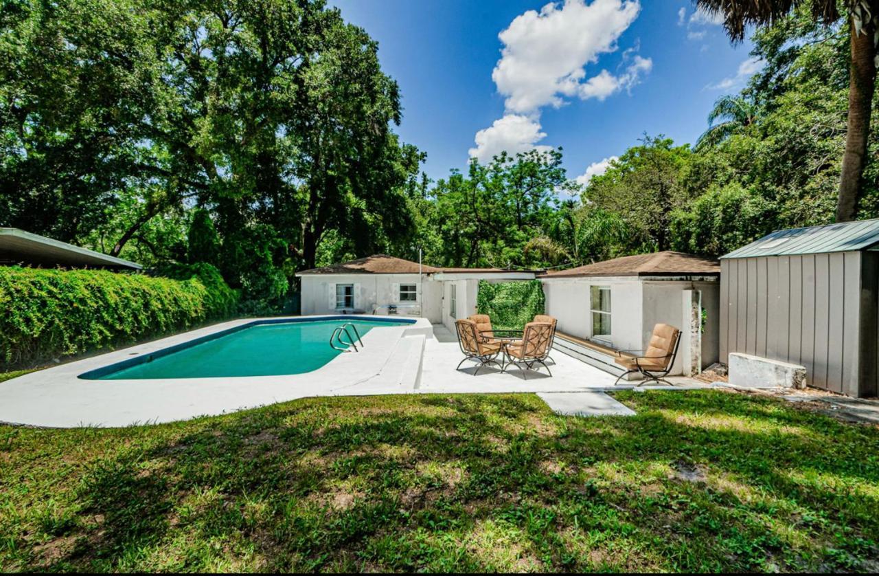탬파 Beautiful Pool House In Old Seminole Heights! 빌라 외부 사진