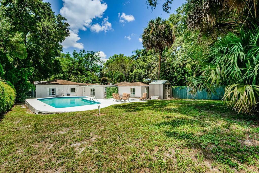 탬파 Beautiful Pool House In Old Seminole Heights! 빌라 외부 사진